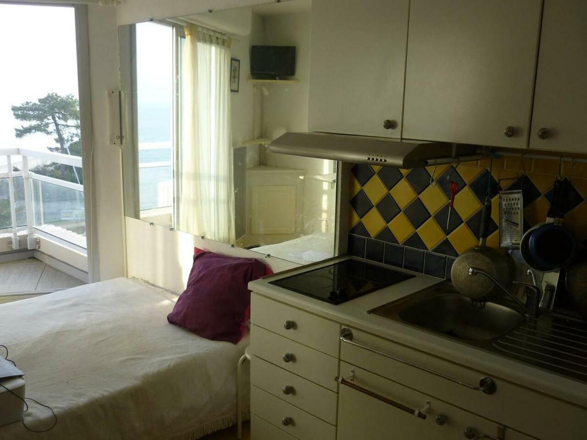 Studio Avec Balcon Sur Plage Pereire Pleine Vue Mer Leilighet Arcachon Eksteriør bilde